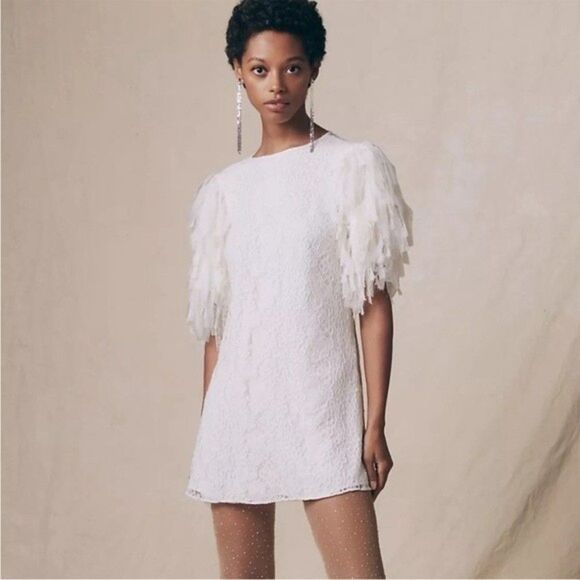 Free People Dresses & Skirts - Free People Songbird Mini Dress White Size Large